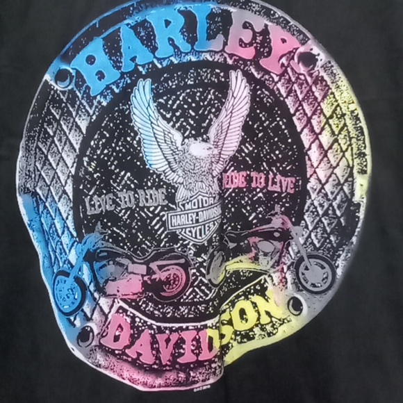 Harley Davidson long sleeve shirt - Picture 2 of 7